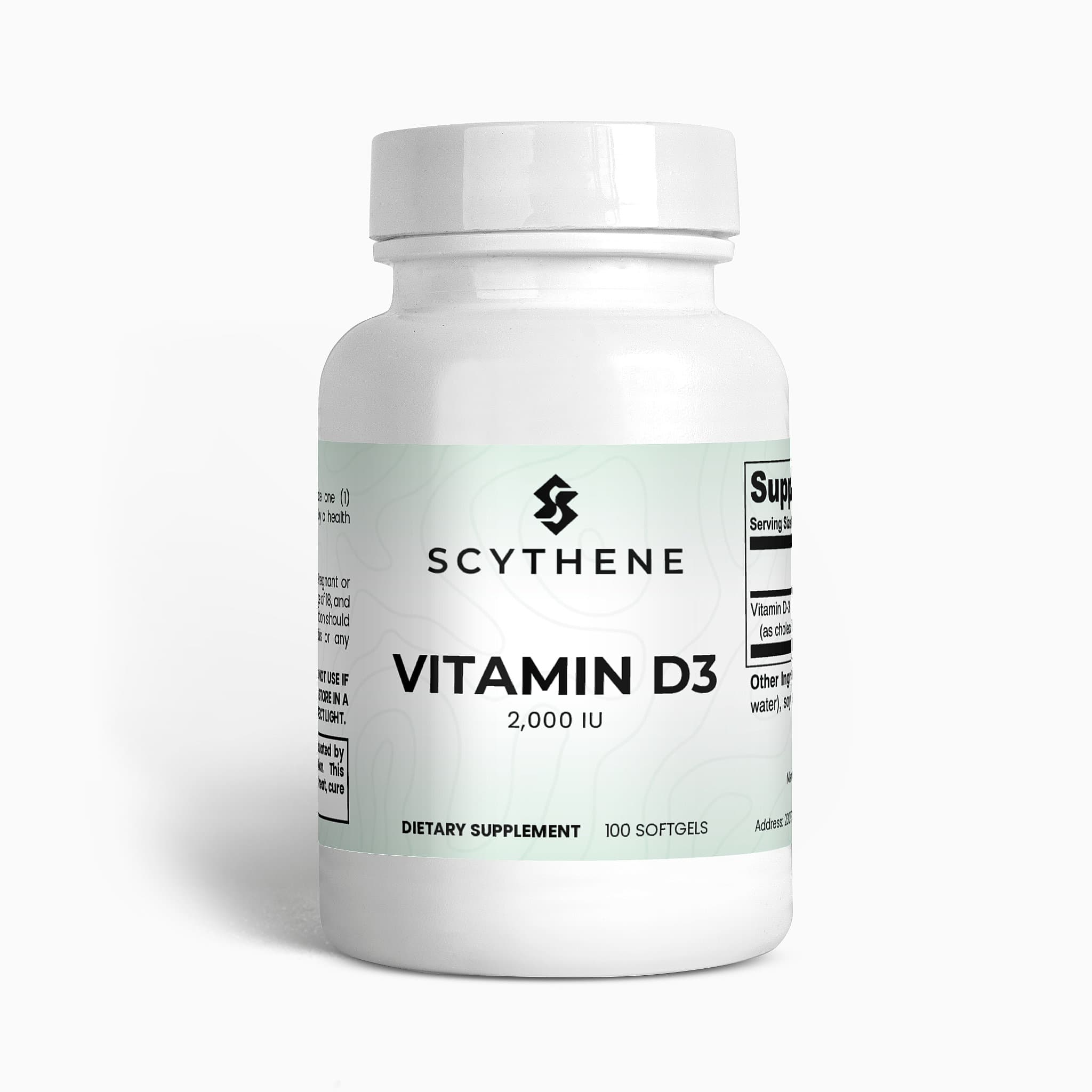 Vitamin D3 — 2,000 IU